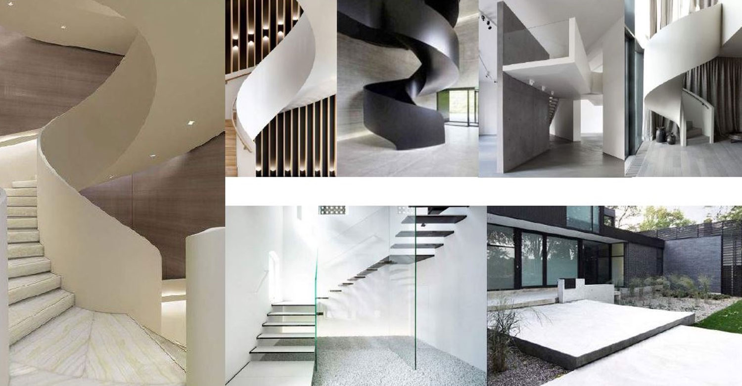 Exploration of Precedental Spiral Staircases